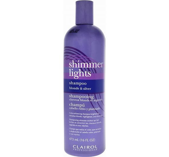 Clairol Shimmer Lights Shampoo Blond and Silver (16oz)