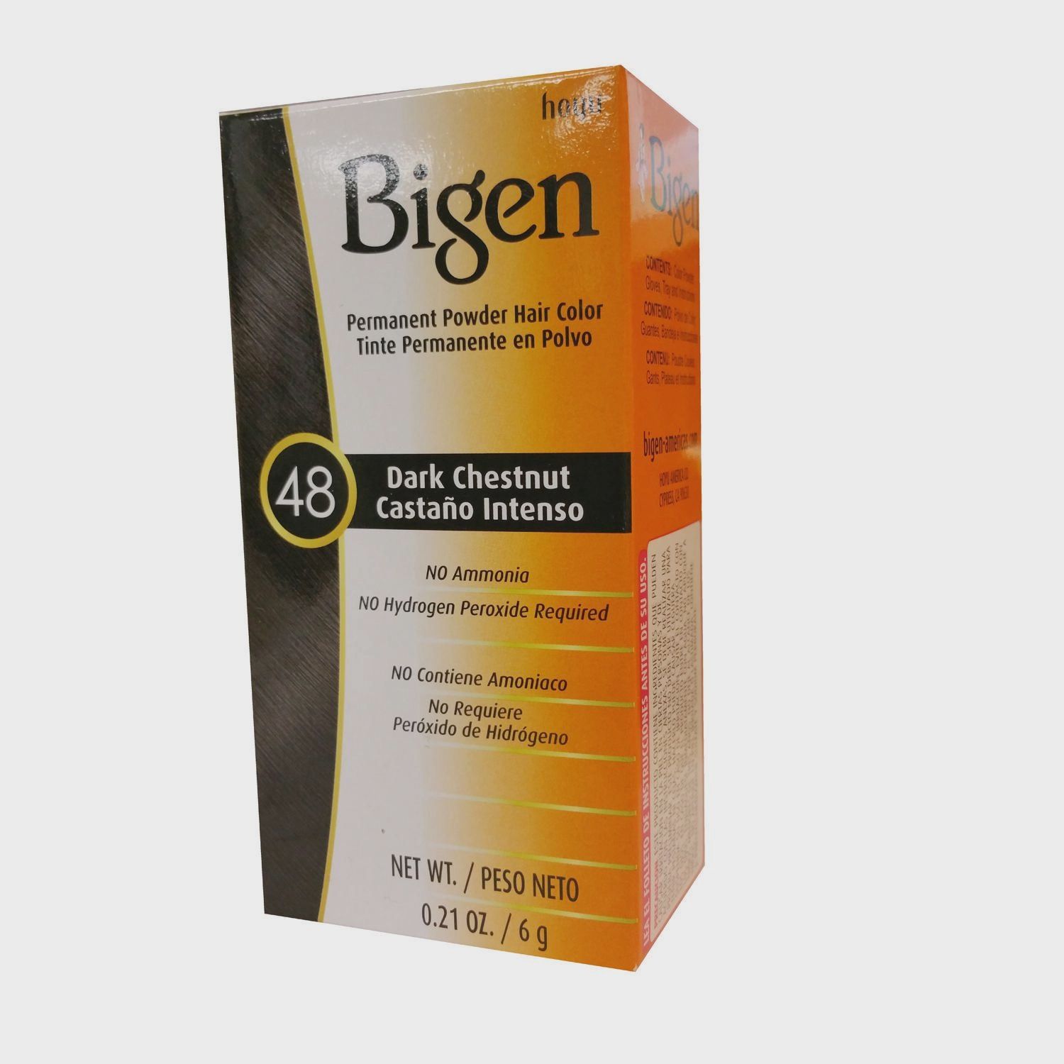 Bigen Permanent Powder Hair Color  59 Oriental Black