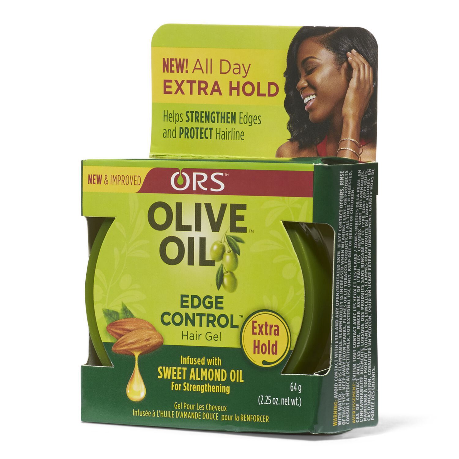 ORS olive oil edge control hair gel 64g 2.5oz