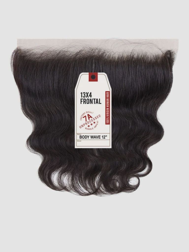 HH 13 X 4 FRONTAL BODY WAVE 16&quot; CLOSURE-VIRGIN (BandN) NATURAL
