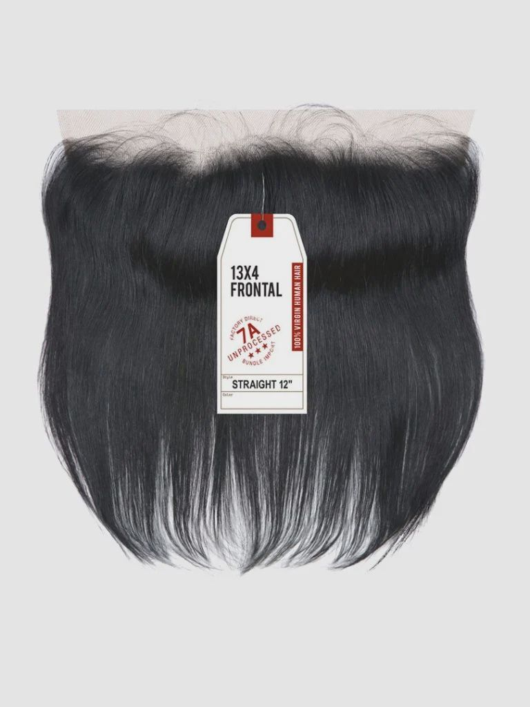 HH 13 X 4 FRONTAL STRAIGHT 18&quot; CLOSURE-VIRGIN (BandN) NATURAL