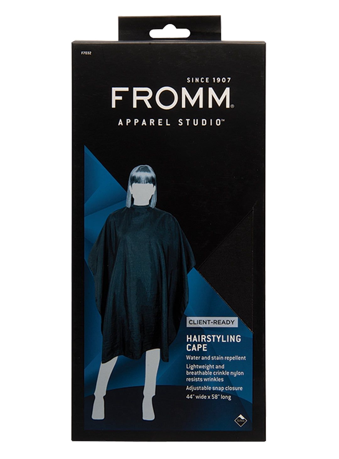 Hairstyling Cape, Waterproof 36&quot; wide x 54&quot; long
