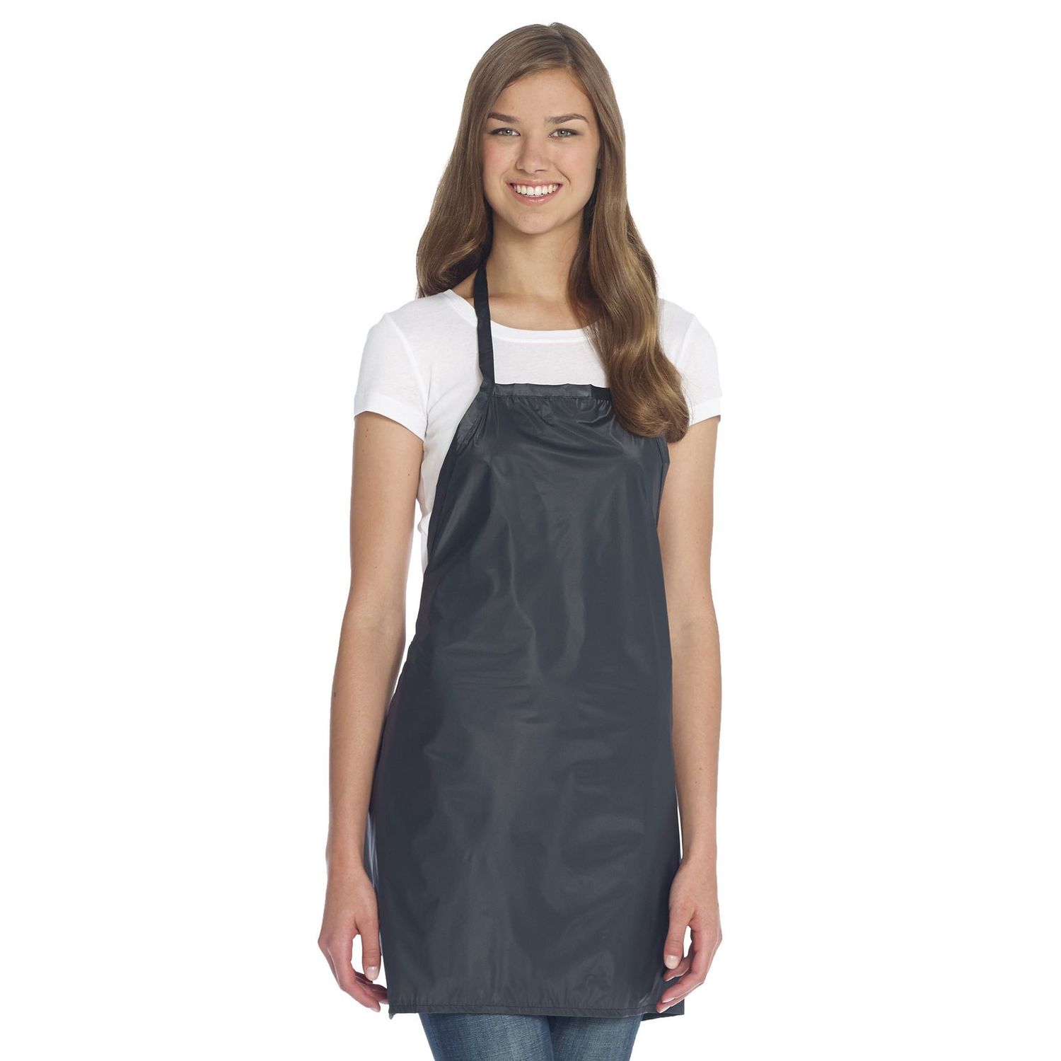 APRONS: Chemical Apron - Black Waterproof Vinyl - 1 item