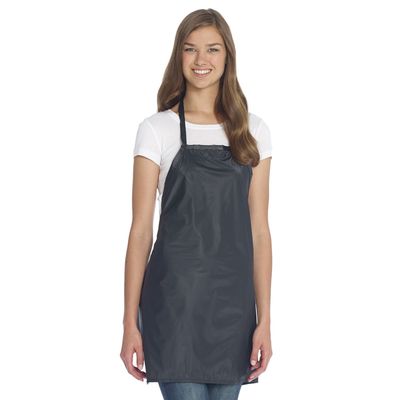 APRONS: Chemical Apron - Black Waterproof Vinyl - 1 item