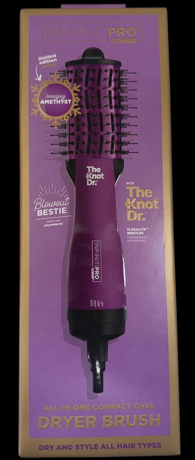 Infiniti Pro Conair The Knot Dr. All-in-One Oval Hair Dryer Brush