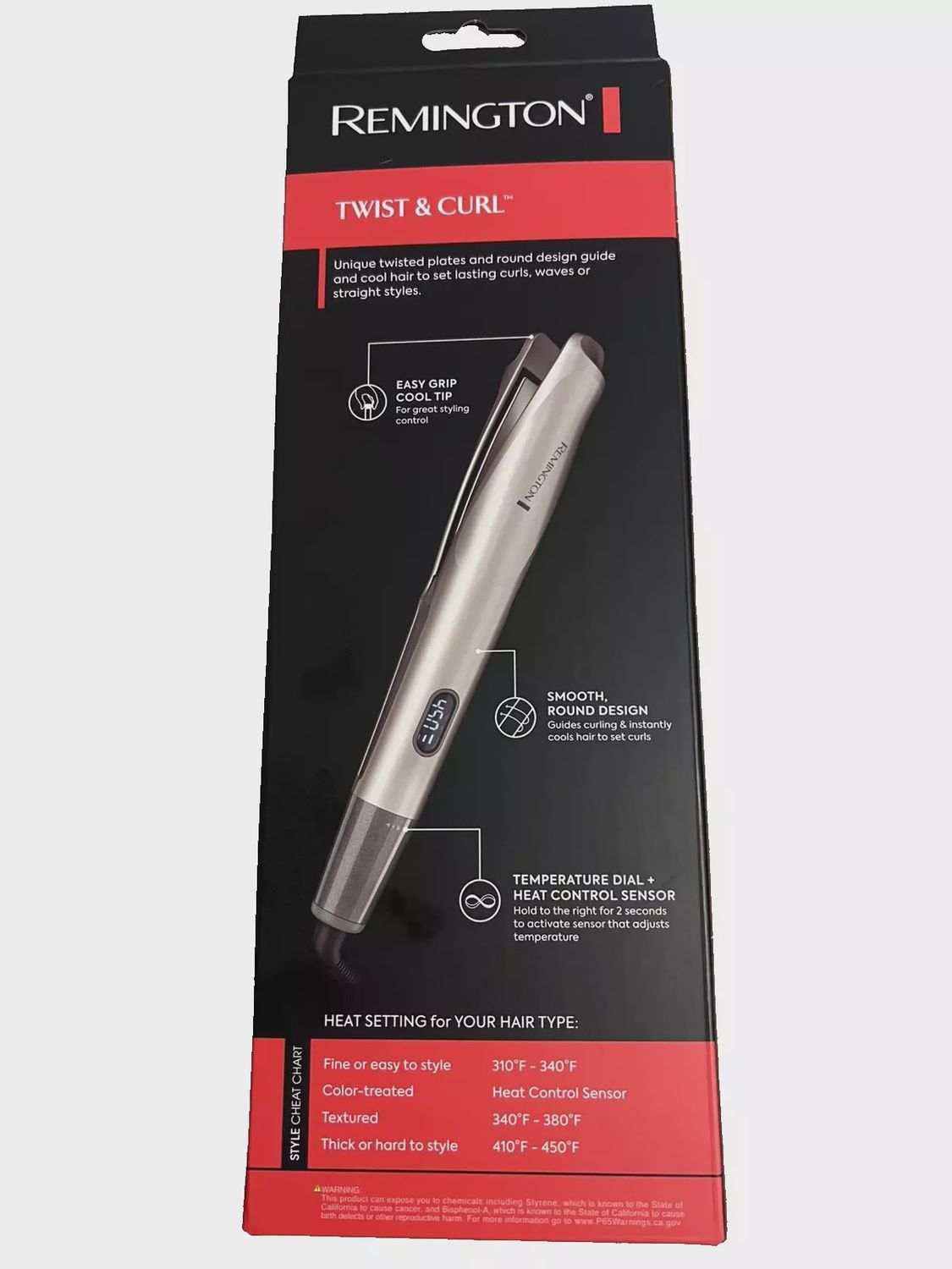 Remington Twist &amp; Curl 1” Multi-Styler Straighten &amp; Curl Ceramic