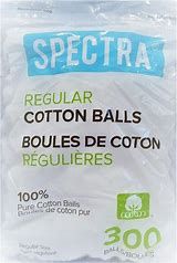 Spectra 100% Pure Cotton Ball (300pcs/pk)