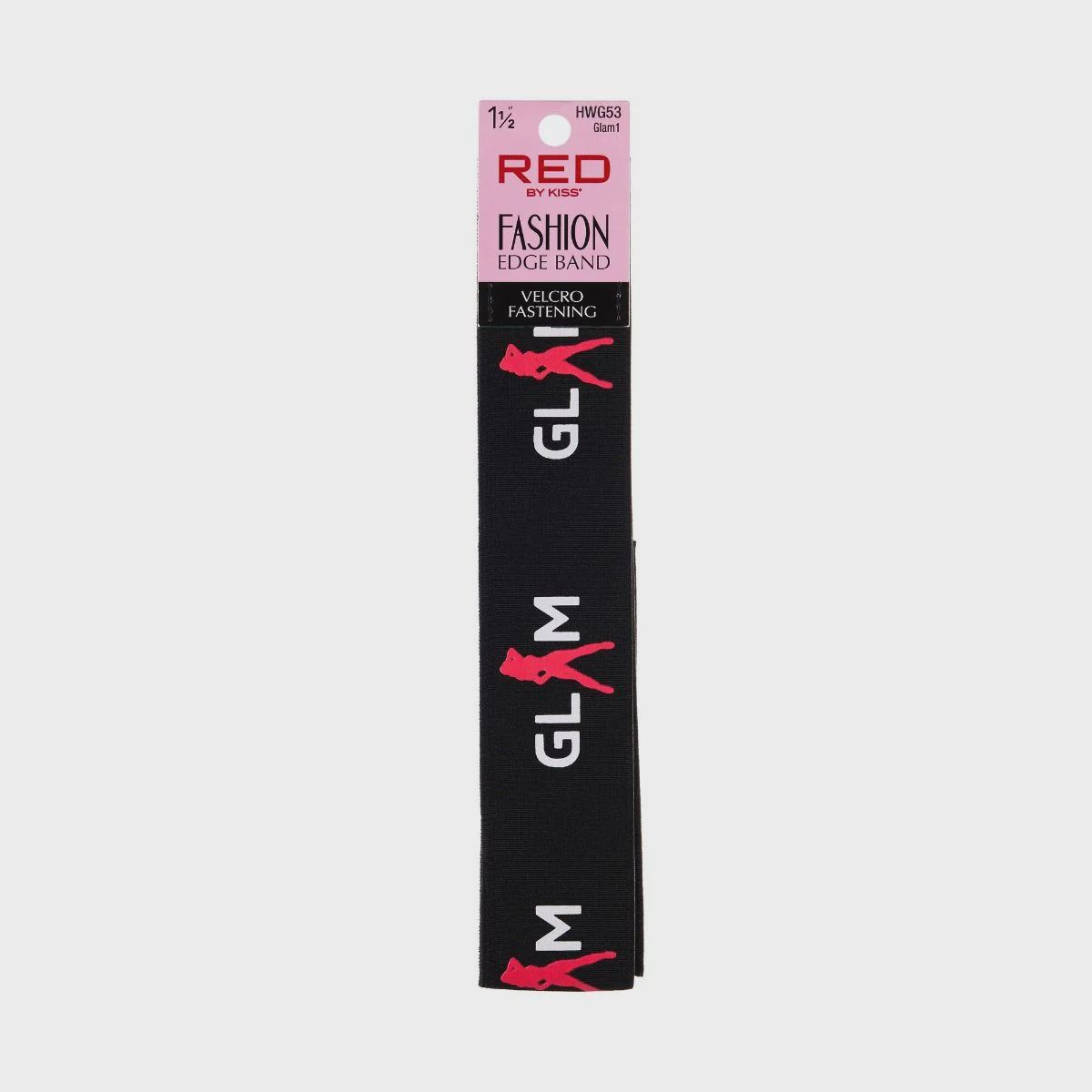 Red By Kiss Fashion Elastic  Edge Band Wide Glam 11/2&quot;