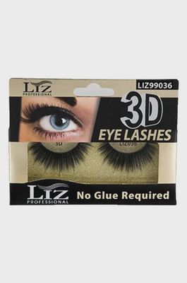 Eyelashes 3D  LIZ98036 (No Glue Required)