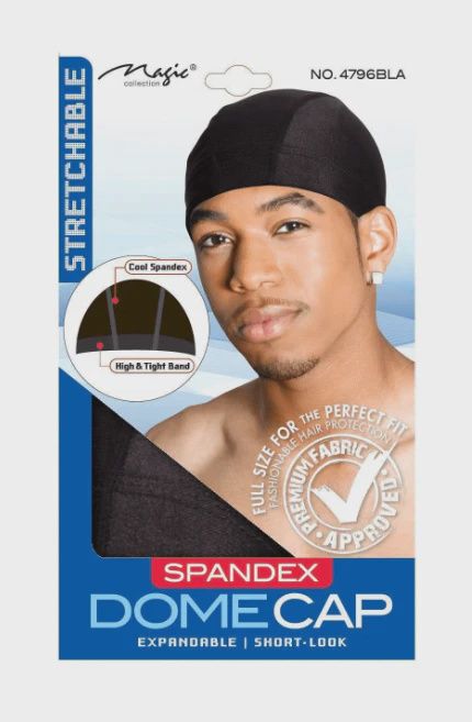 Magic spandex dome cap