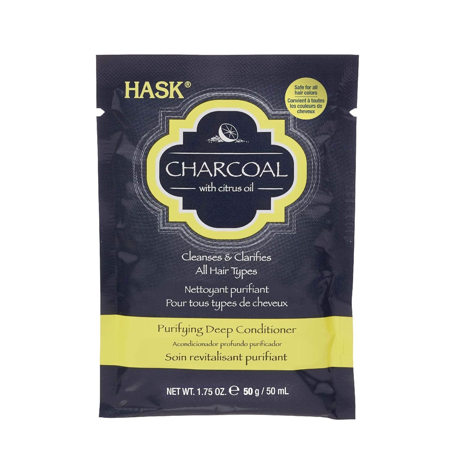 Hask Charcoal Purifying Deep Conditioner packette