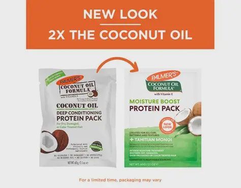 Palmer&#39;s Coconut Oil Protein Packette 2.1oz