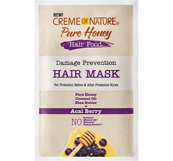 CrÃ¨me of Nature Pure Honey Hair Food AÃ§aÃ­ Berry Hair Mask Packet