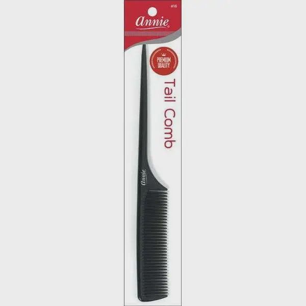 Wholesale Annie Premium Rat Tail Comb Black 1ct