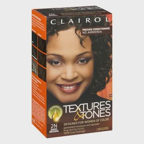 Clairol Textures and Tones 2N Dark Brown