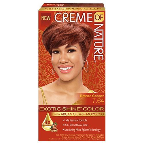 CrÃ¨me of Nature Gel Hair Color 7.64 Bronze Copper