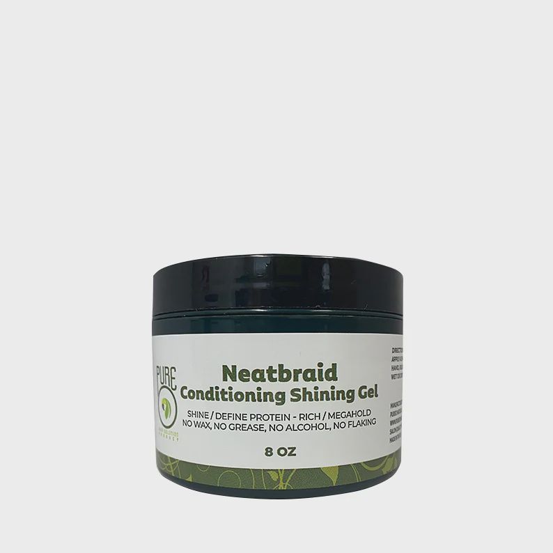 Pure neat braid conditioning gel 8 oz