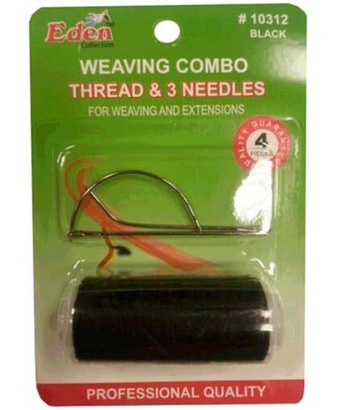 E den Weaving Thread And 3 Needles Combo
