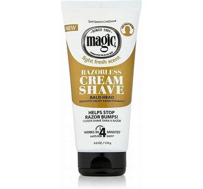 Magic Carson Smooth Razorless Shaving Cream 6 Oz
