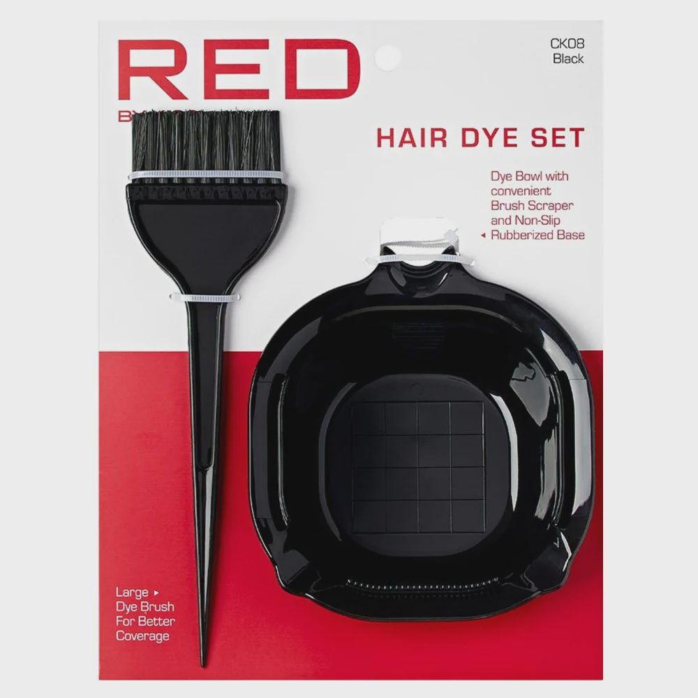 Red By Kiss hair dye Set CK08 Black