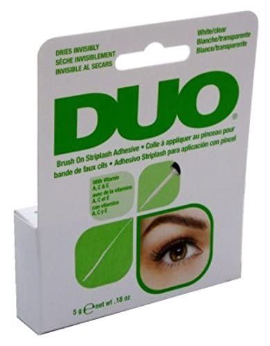DUO Brush On Strip lash Adhesive white/ clear Green 0.8oz