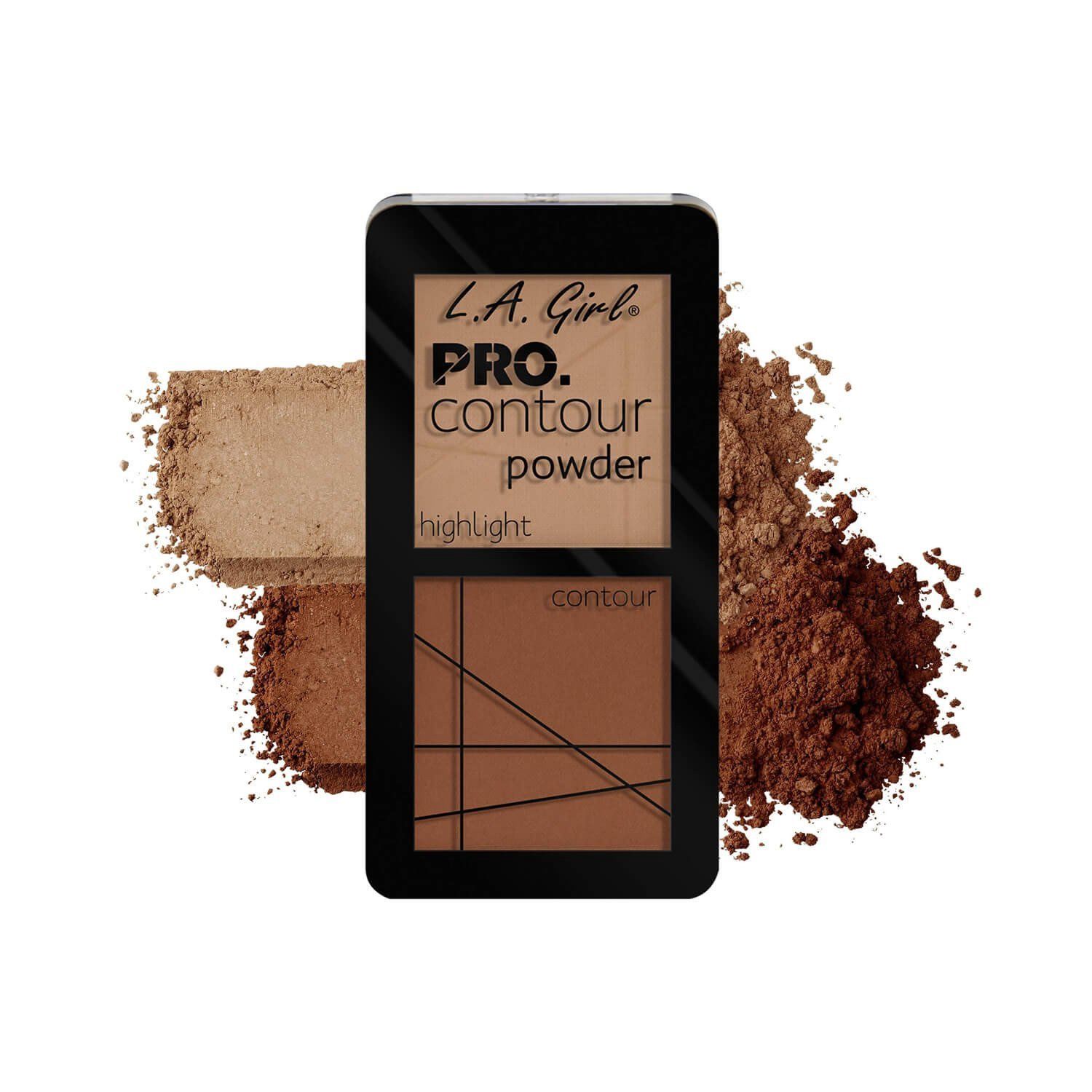 L.A. Girl PRO. Contour Powder, Tan GCP665, Color: GCC637