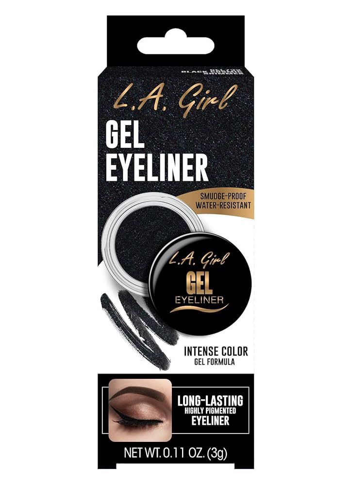L.A. Girl Gel Eyeliner GEL732 Black Cosmic Shimmer