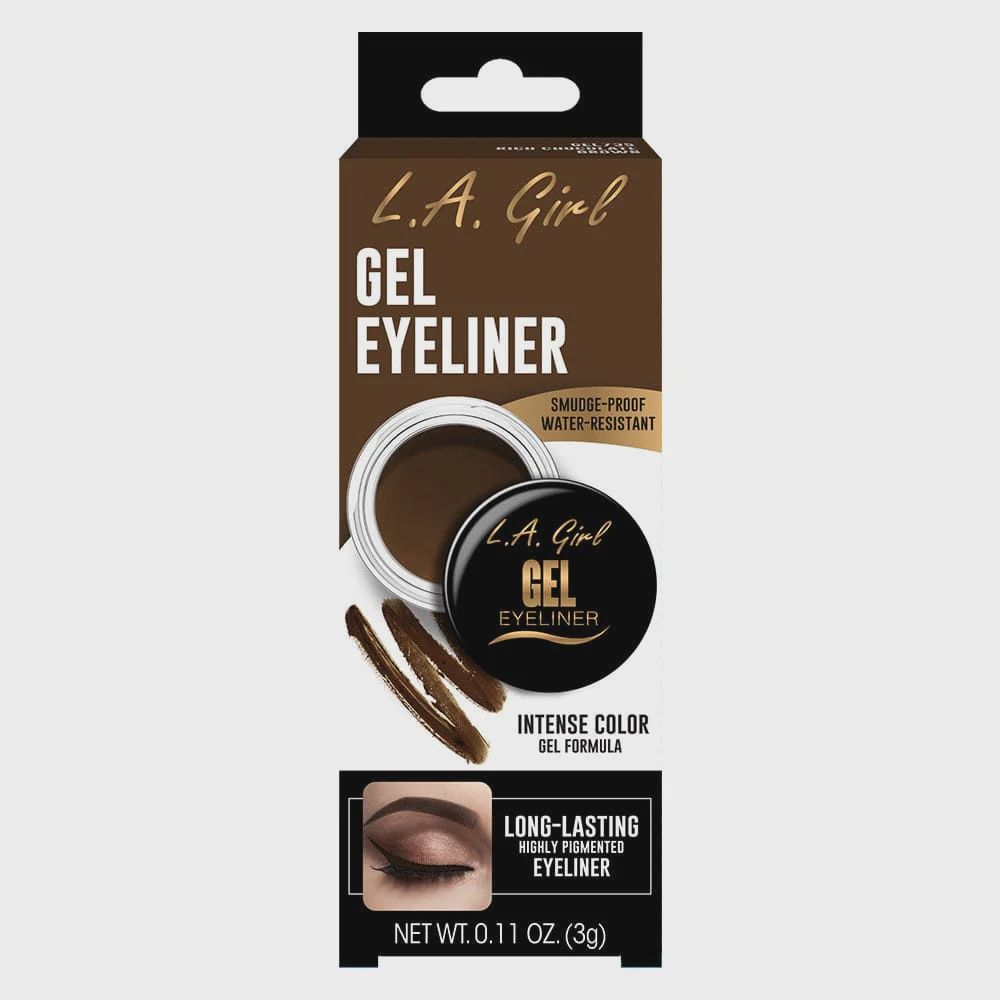 L.A. Girl Gel Eyeliner  GEL735 Rich Chocolate Brown