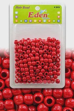 Eden collection hair bead #BR9Red