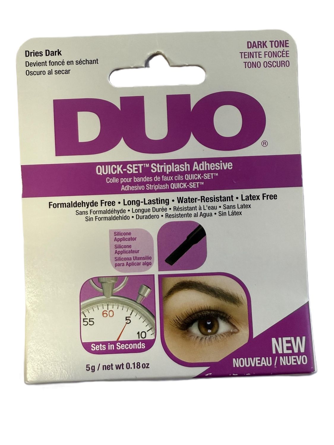 DUO  striplash adhesive 5g net wt 0.18oz
