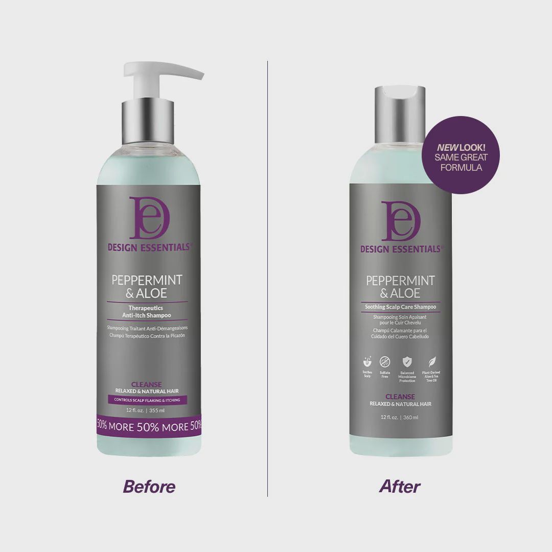 Peppermint &amp; Aloe Soothing Scalp Care Shampoo 12 FL. OZ