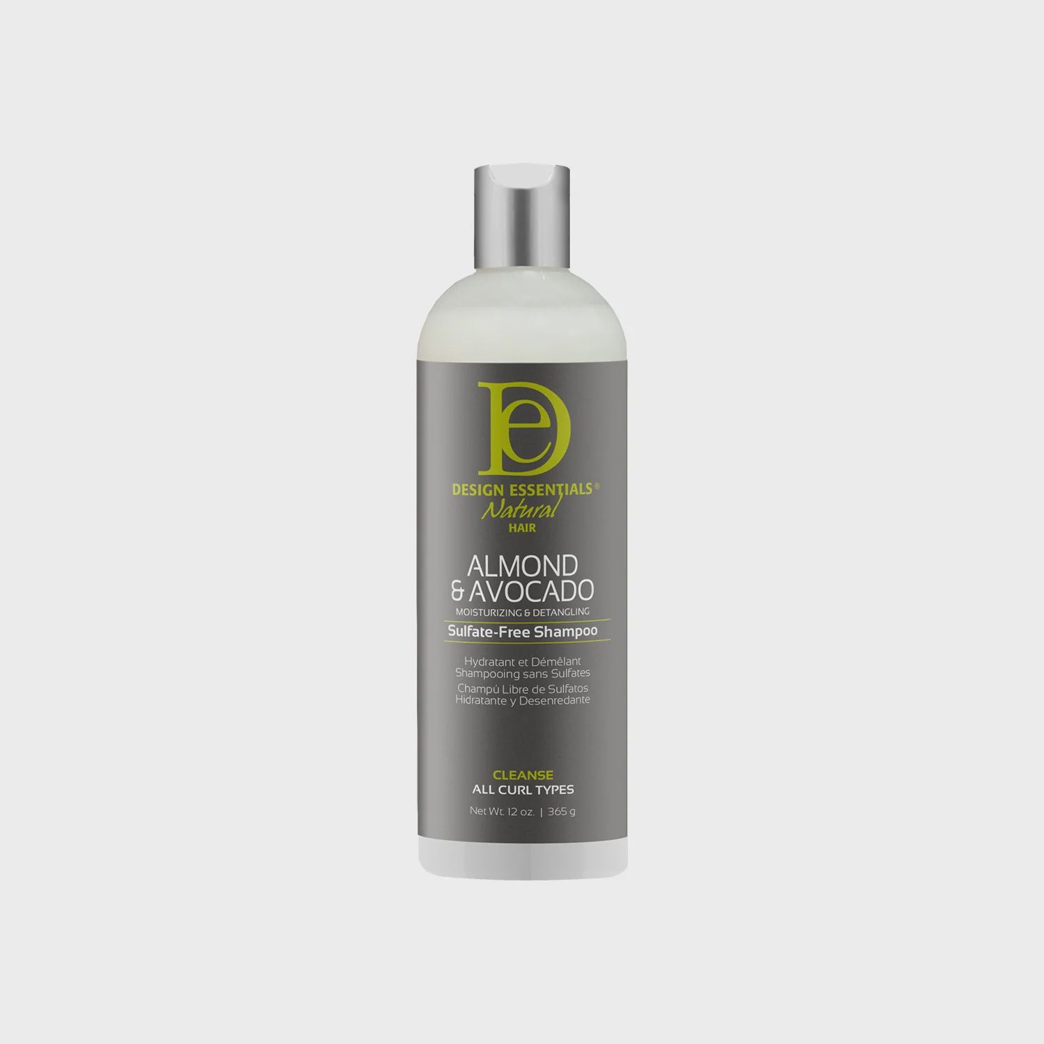 Almond &amp; Avocado Moisturizing &amp; Detangling Sulfate-Free Shampoo  12 FL. OZ