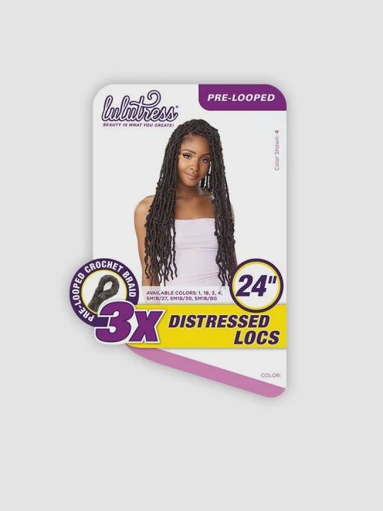 SB 3X Distressed Locs 24" (Lulutress)(Pre-Looped)-1