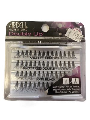 Ardell Double Up Individual Eyelashes-Knot Free Long Black