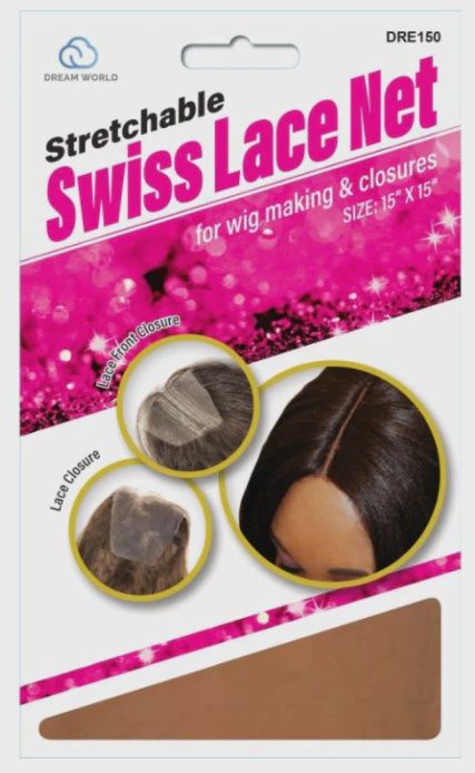 Dream World Swiss Lace Net-DRE150: 15" X 15"