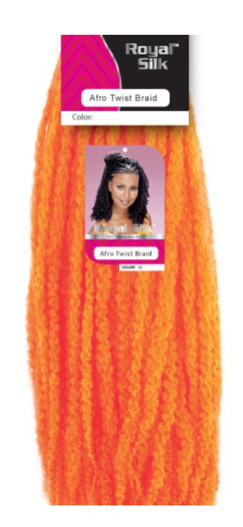 Supreme Royal Silk Afro Twist Braid  NYellow
