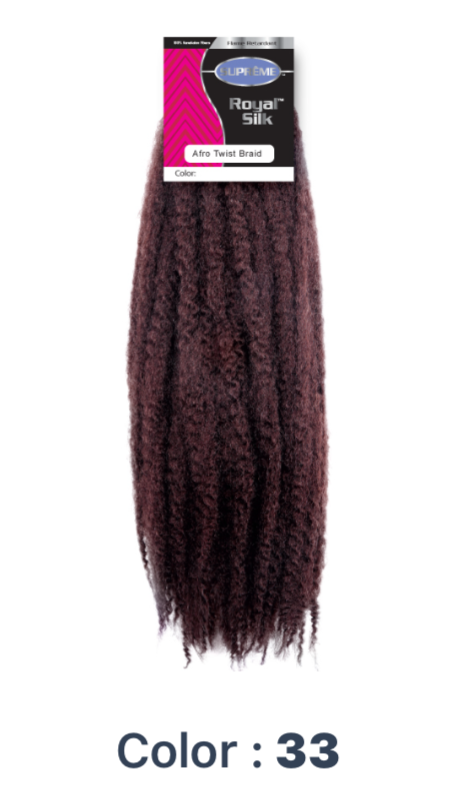 Supreme Royal Silk Afro Twist Braid  33