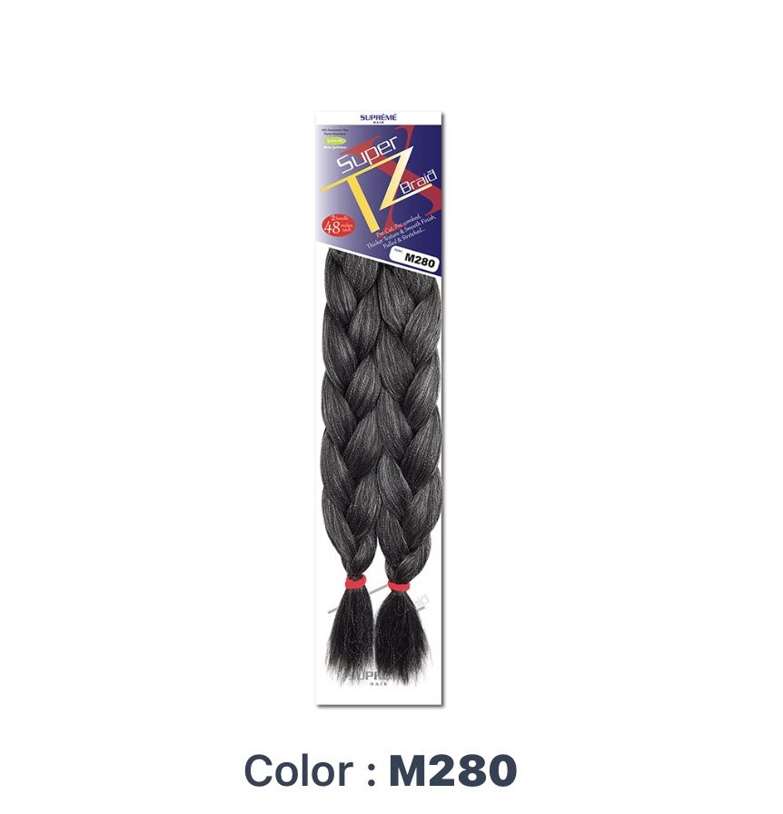 super x braid TZ 2 bundle 48" Color: M280