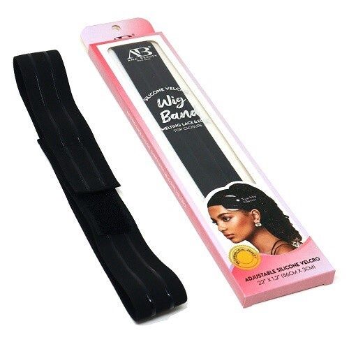 AB SILICON VELCRO WIG BAND 22" X 1.8" (55CM X 4.5CM)