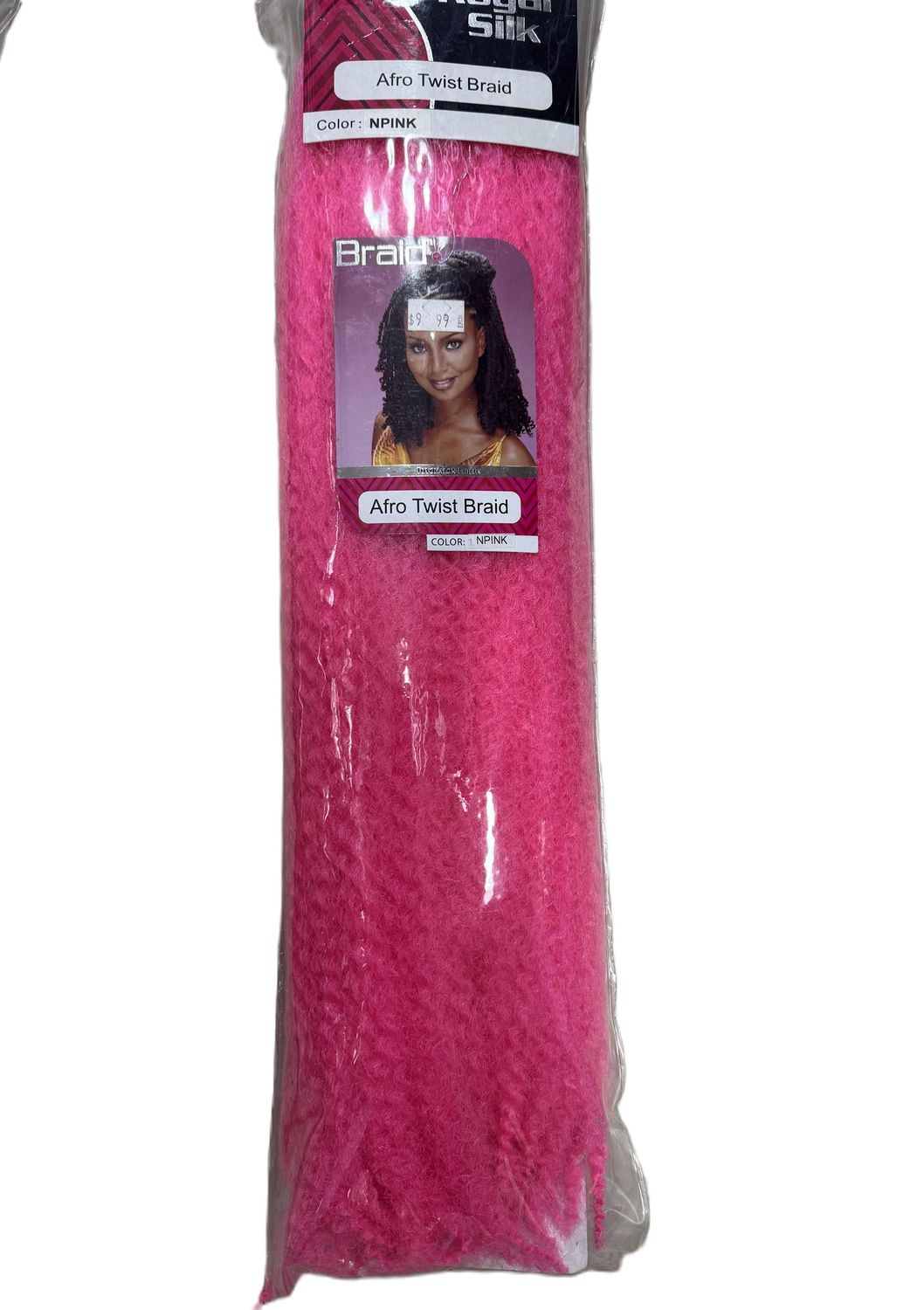 Supreme Royal Silk Afro Twist Braid PINK