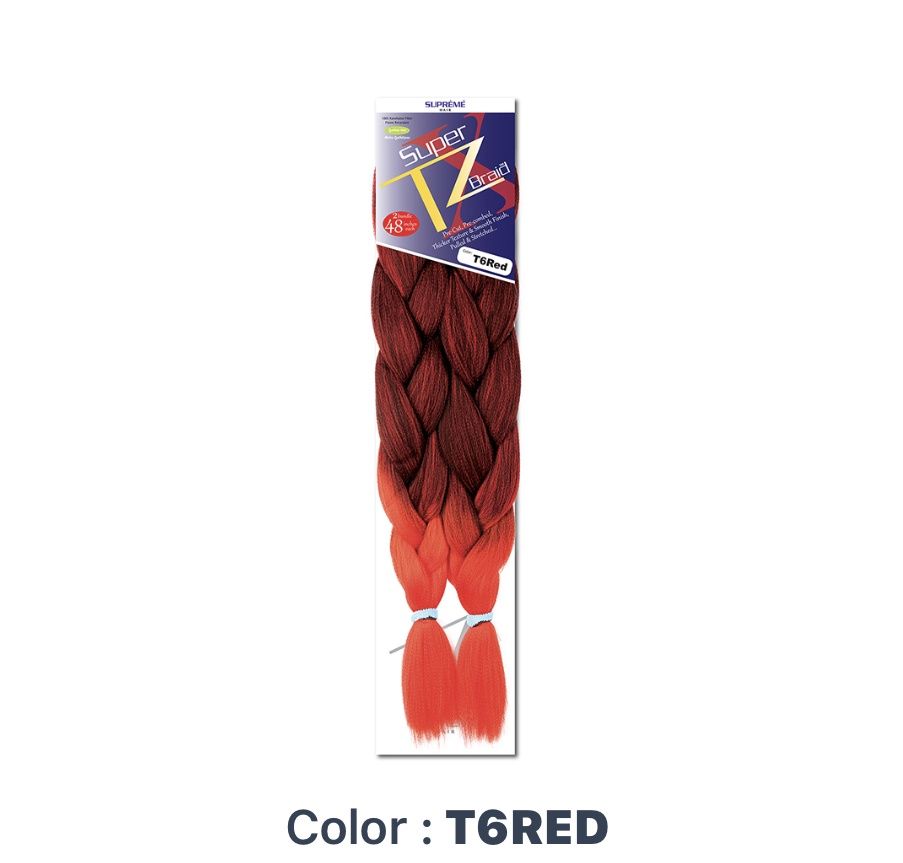 Super x Braid TZ 2 Bundle 48"T6/RED