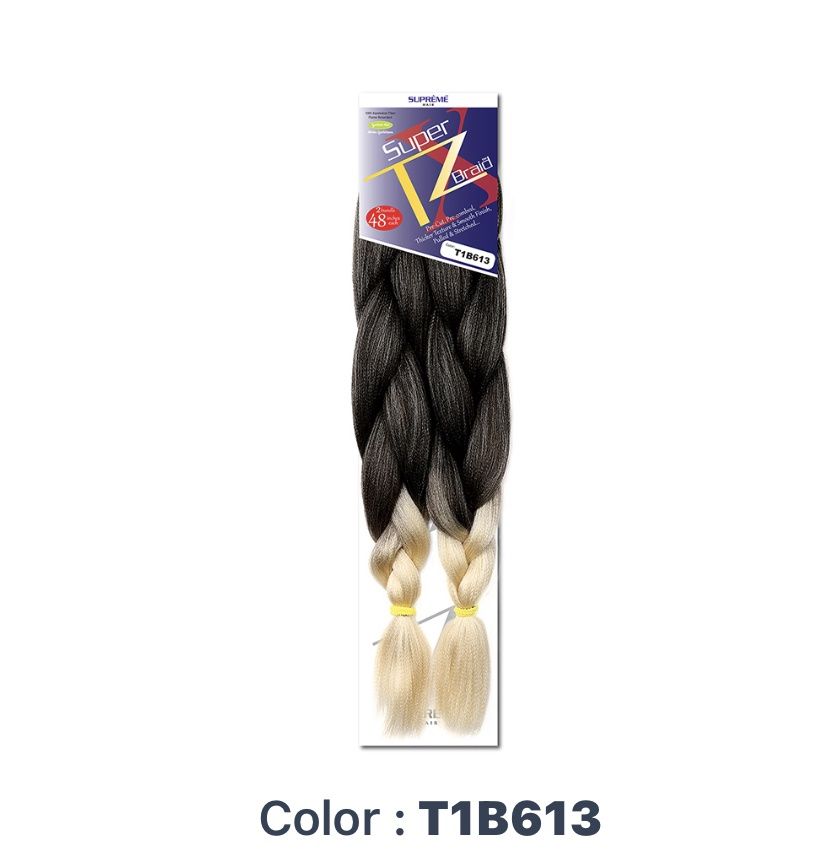 Super X braid TZ 2 Bundle 48" color T1B/613