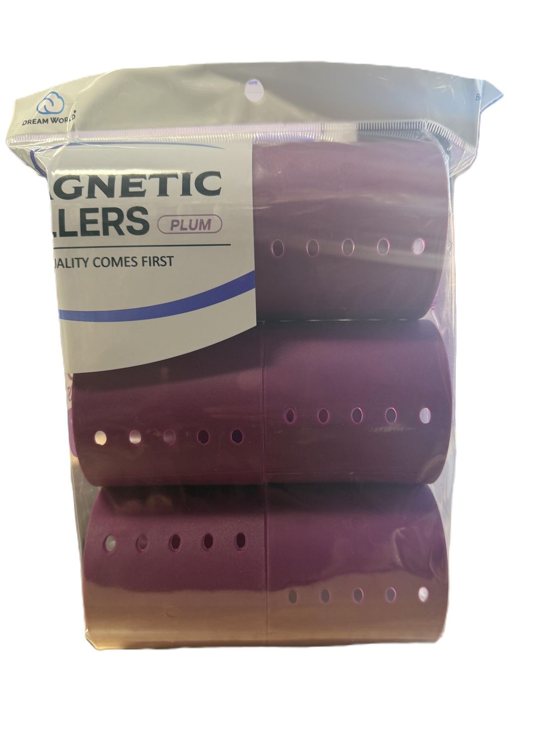 MAGNETIC ROLLERS PLUM 6PCS