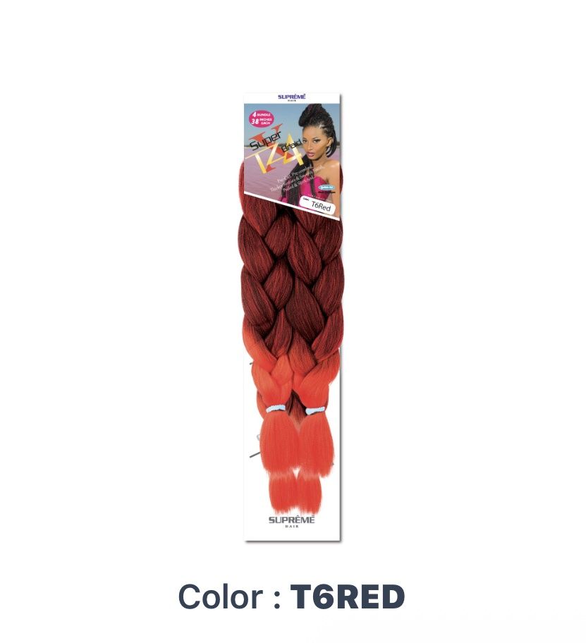 SUPER X TZ4 BRAID COLOR NRED