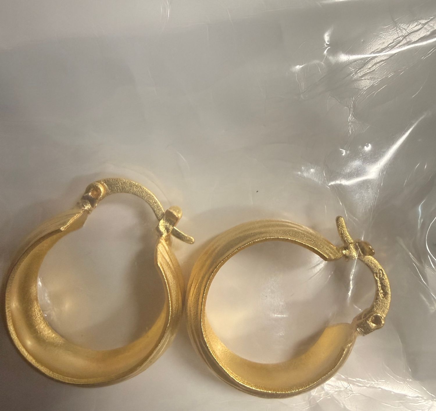 Gold Plated Earrings 20mm
