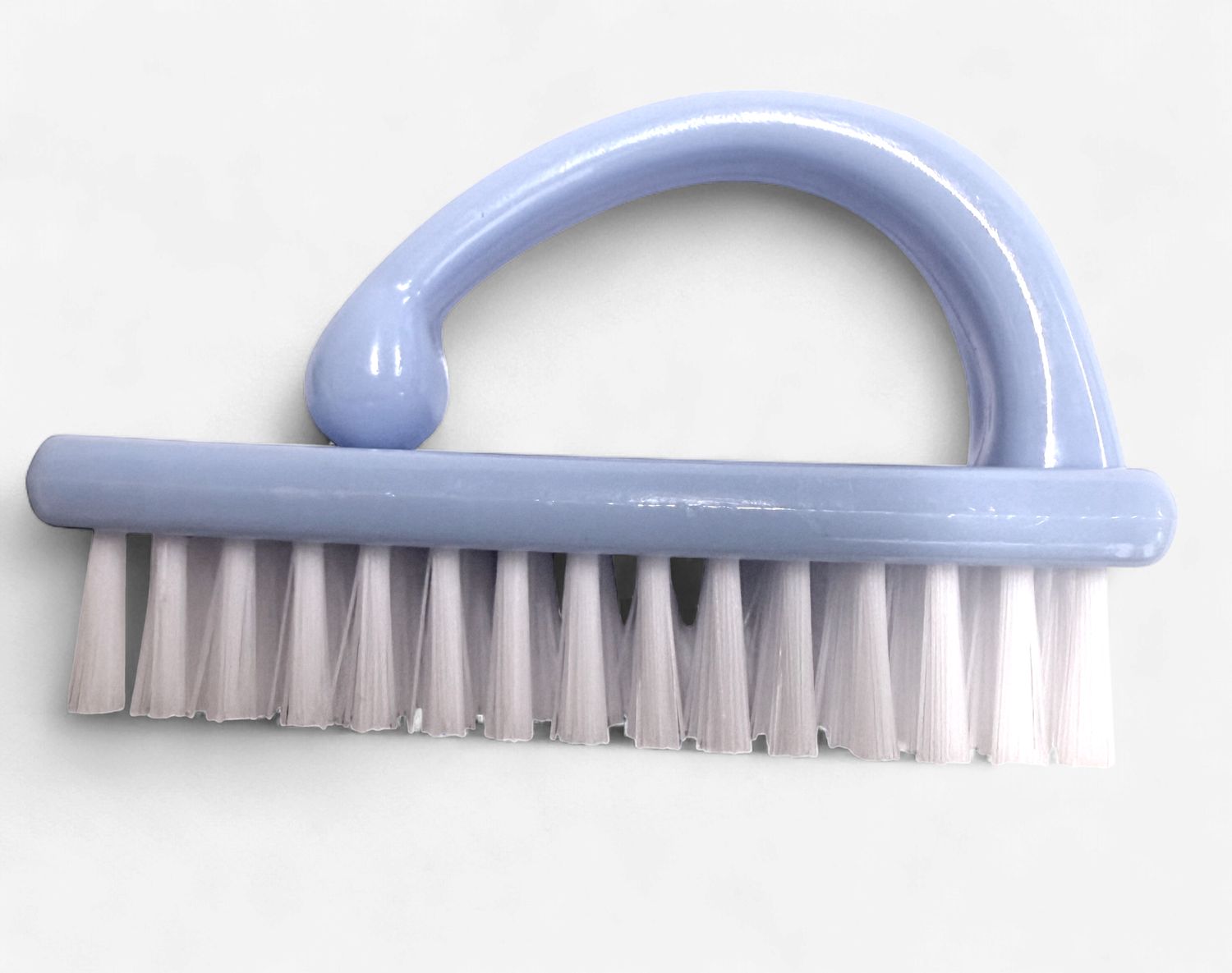 Nail Brush With Handle Purple