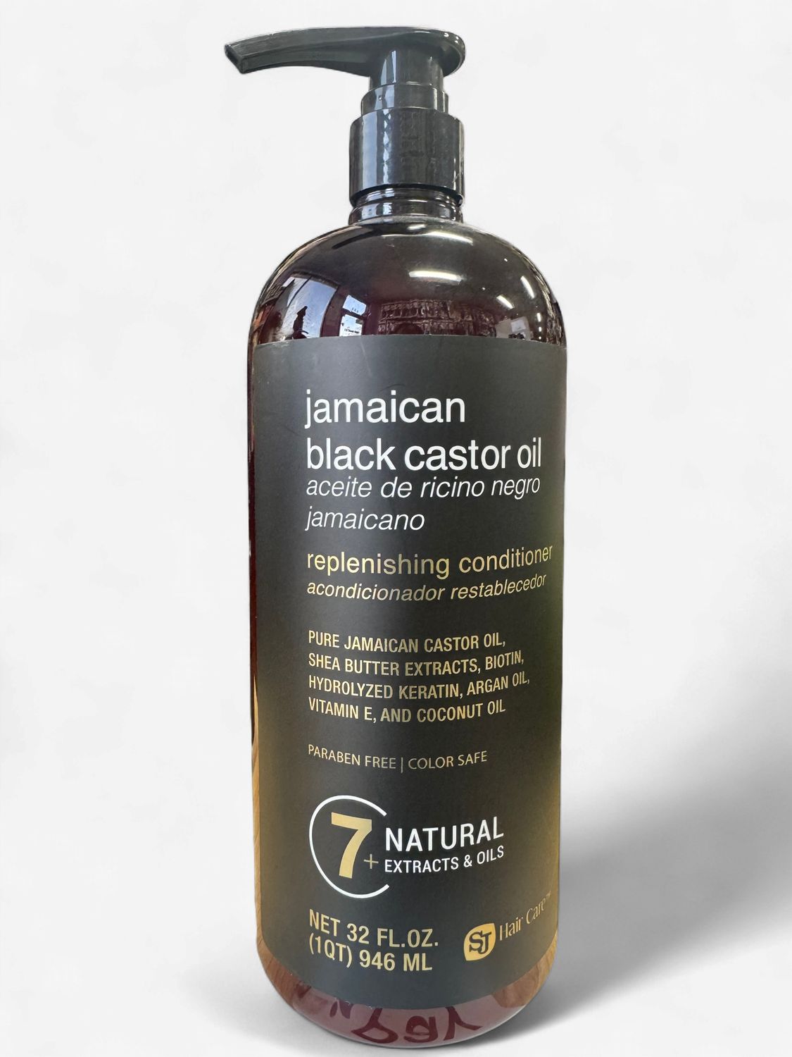 Jamaica black castor oil  Conditioner7+ natural 32 FL oz