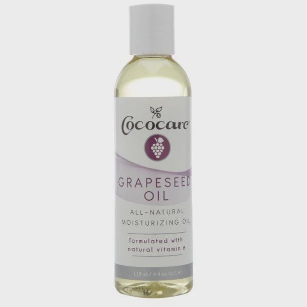 Cococare Natural Oil, Grapeseed, 4 Oz