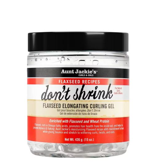 Jackie's Flaxseed Don't Shrink Curling Gel - 15oz