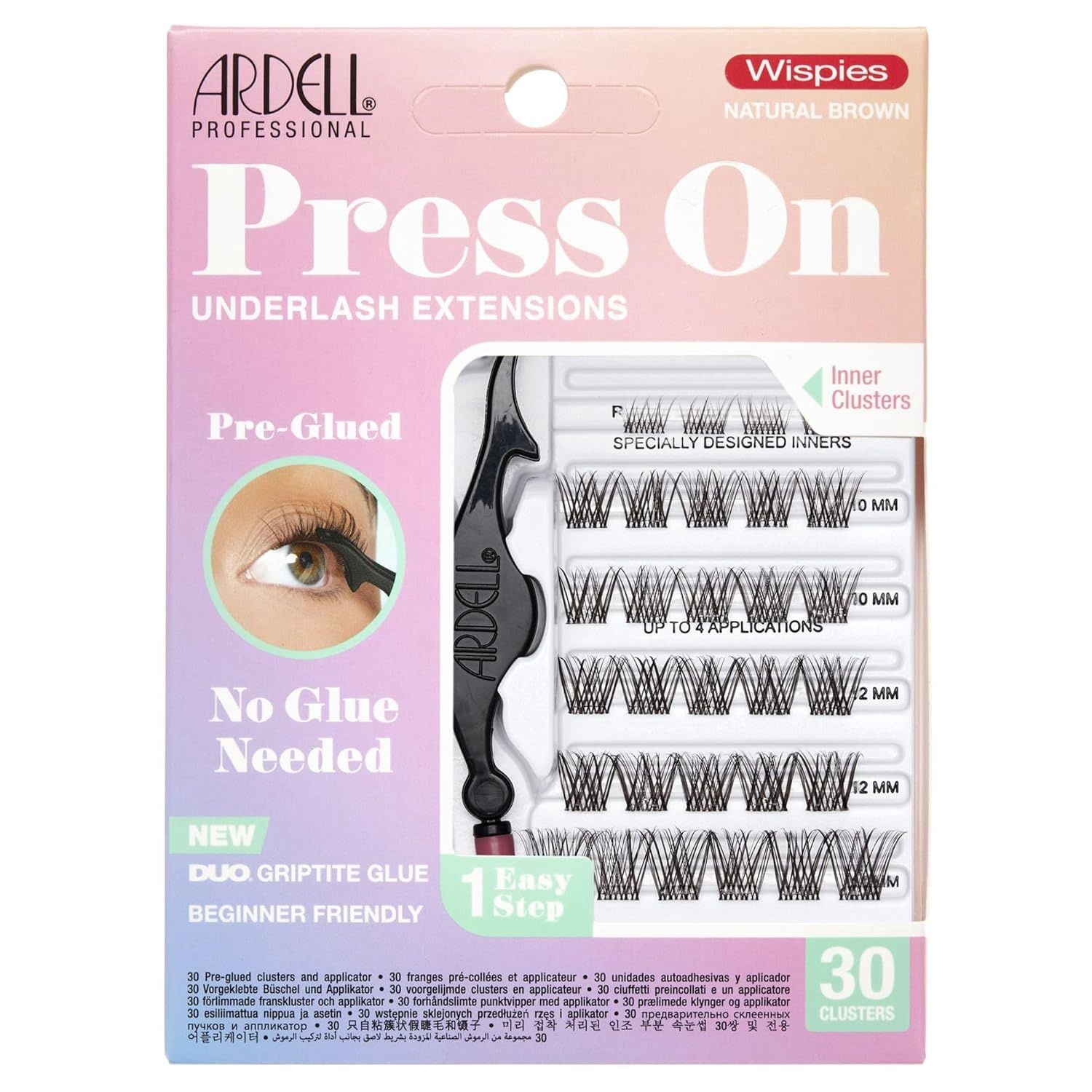 Press On under lash extensions